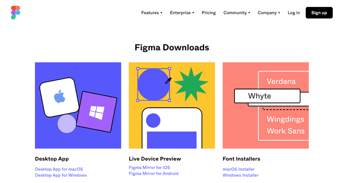Figma Downloads